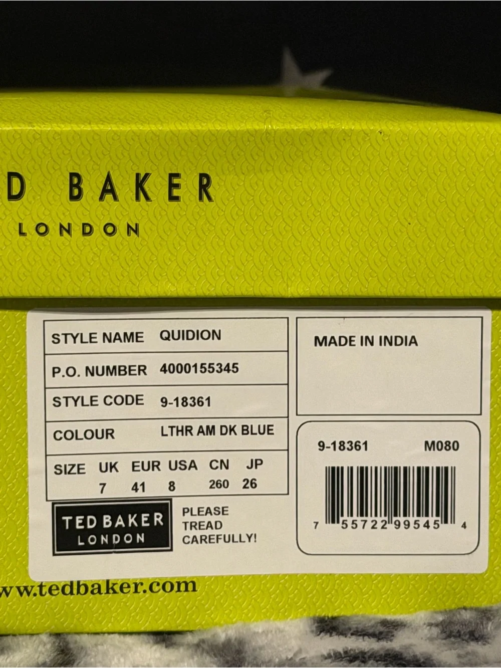 Ted Baker London premium navy